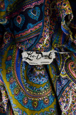 Vintage Paisley Dress