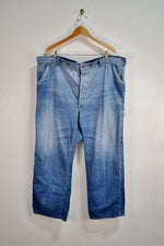 1940s Plus Size Headlight Denim Jeans