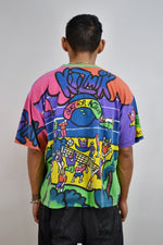 Rare 90s Kozmik Allover Print Tee