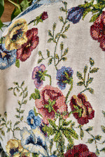 90s/00s Floral Tapestry Cropped Jacket