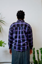"KZK" Purple Plaid