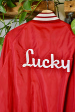Feeling Lucky Nylon Bomber