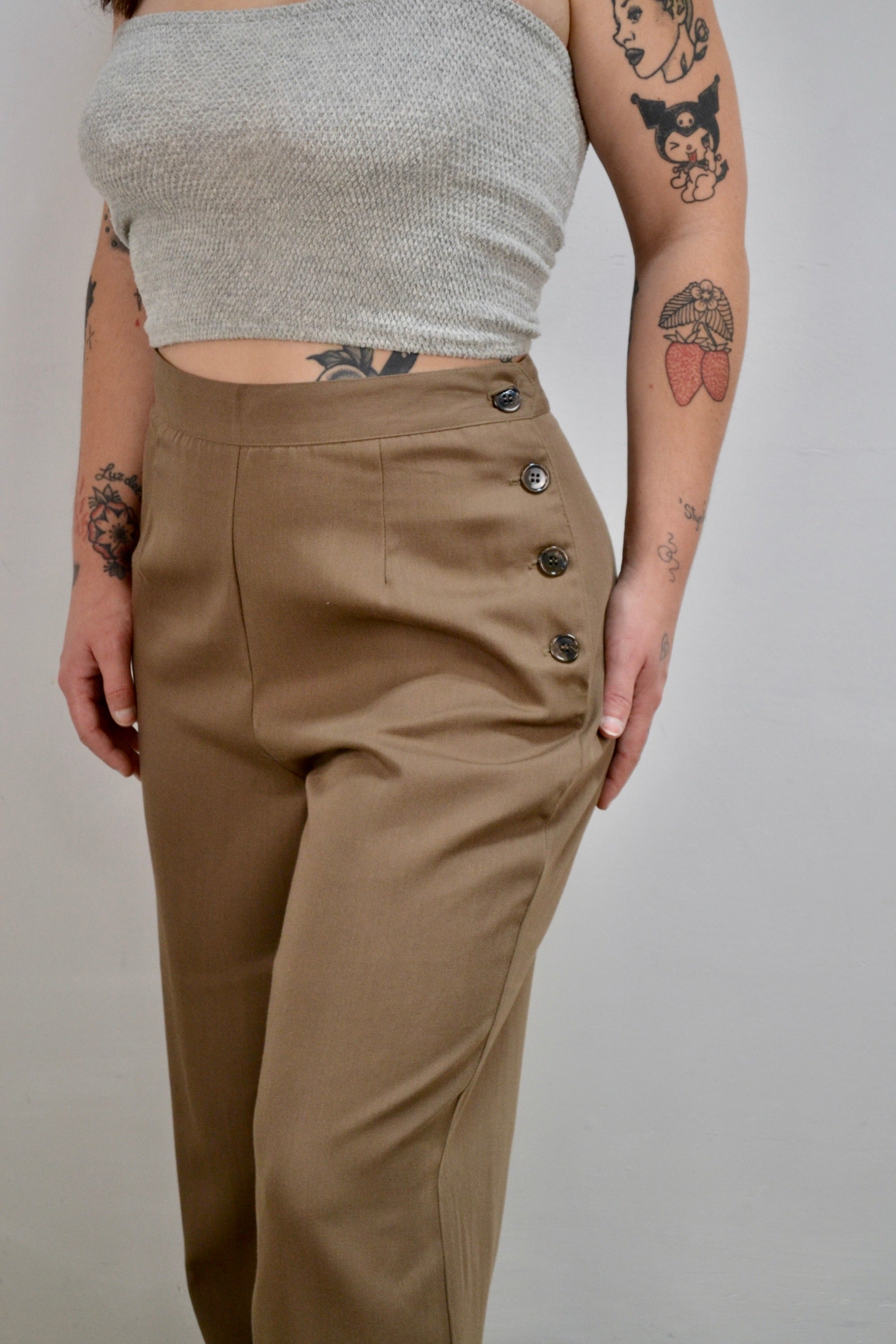 Tan Smart Pants