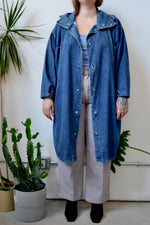 Eighties Denim Trench