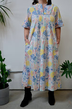 70s Floral House Dress