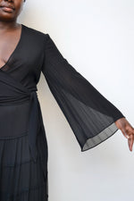 Ballet Bell Pleat Blouse