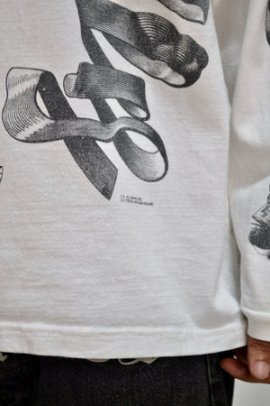 1991 MC Escher Art Print Long Sleeve