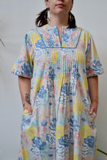 70s Floral House Dress