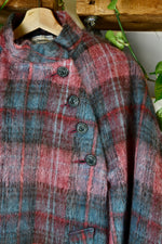 Sixties Scottish Mohair Cape Coat