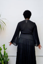 Ballet Bell Pleat Blouse