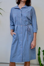 Faux Denim Models Coat