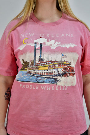 Perfectly Faded New Orleans Tourist Tee