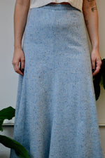 Robins Egg Tweed Skirt