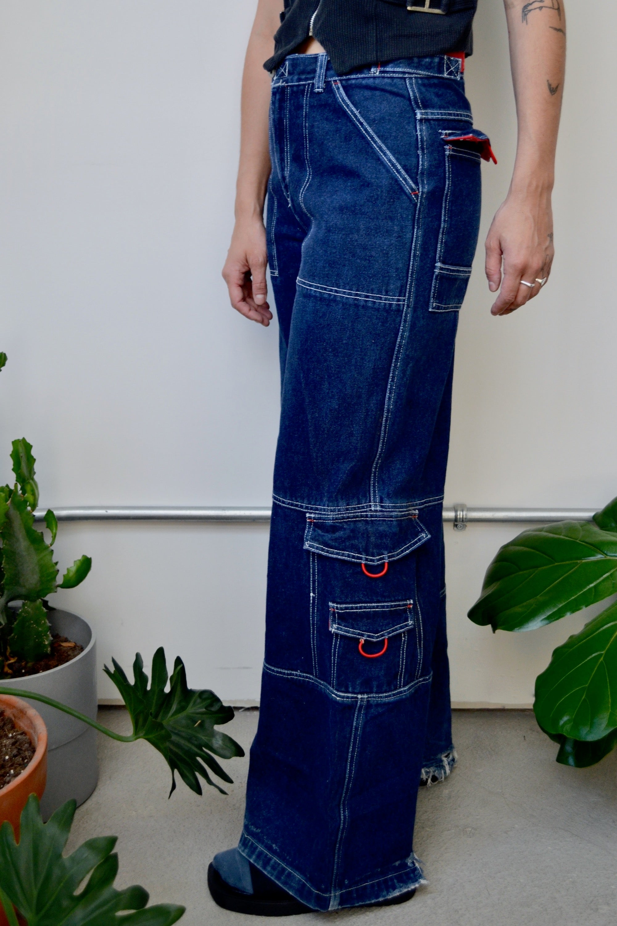 90s Contrast Cargo Snakeyes – Community Thrift and Vintage