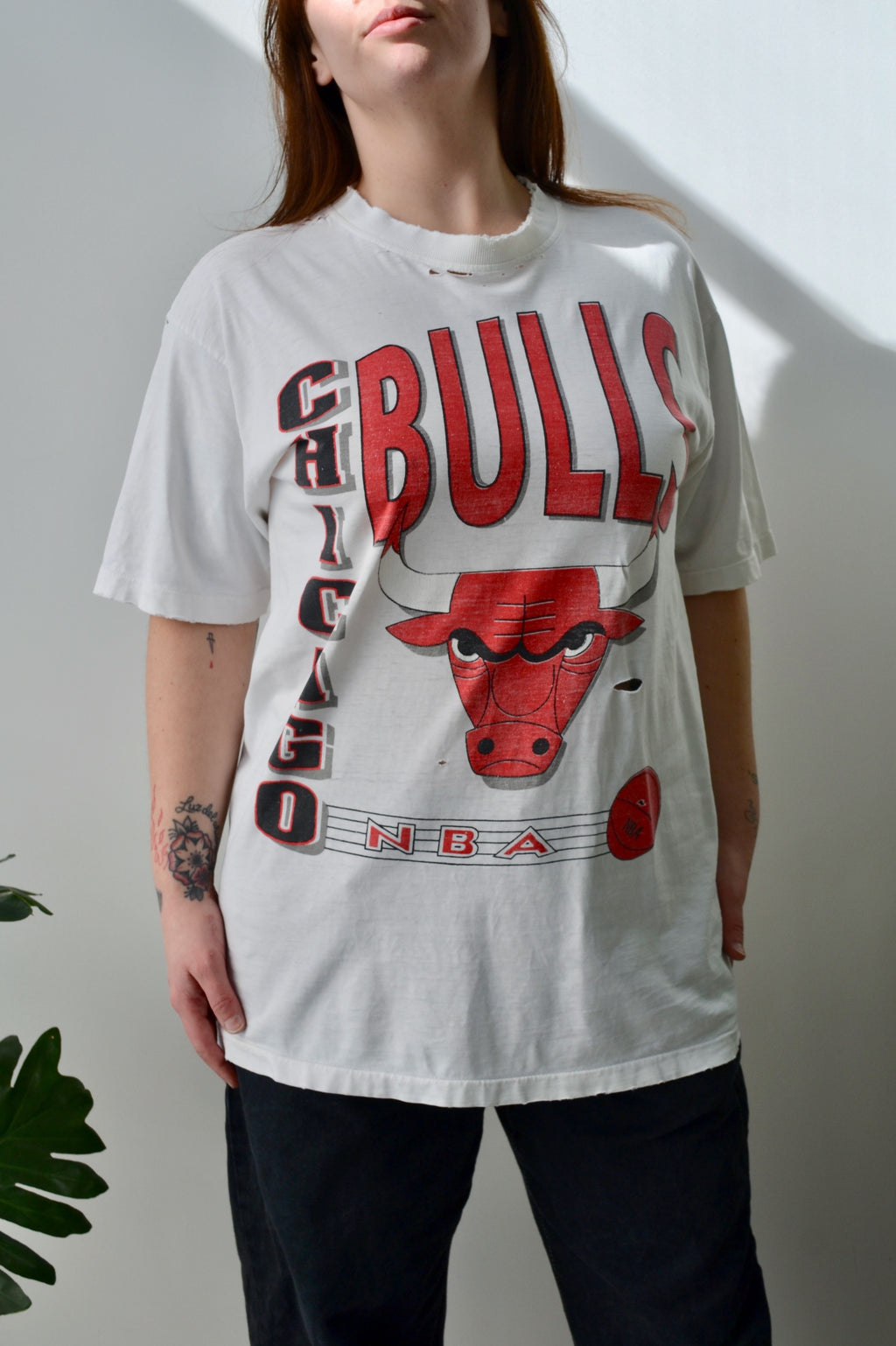 Thrashed 90s Chicago Bulls Tee