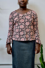 Aughts Flutter Blouse