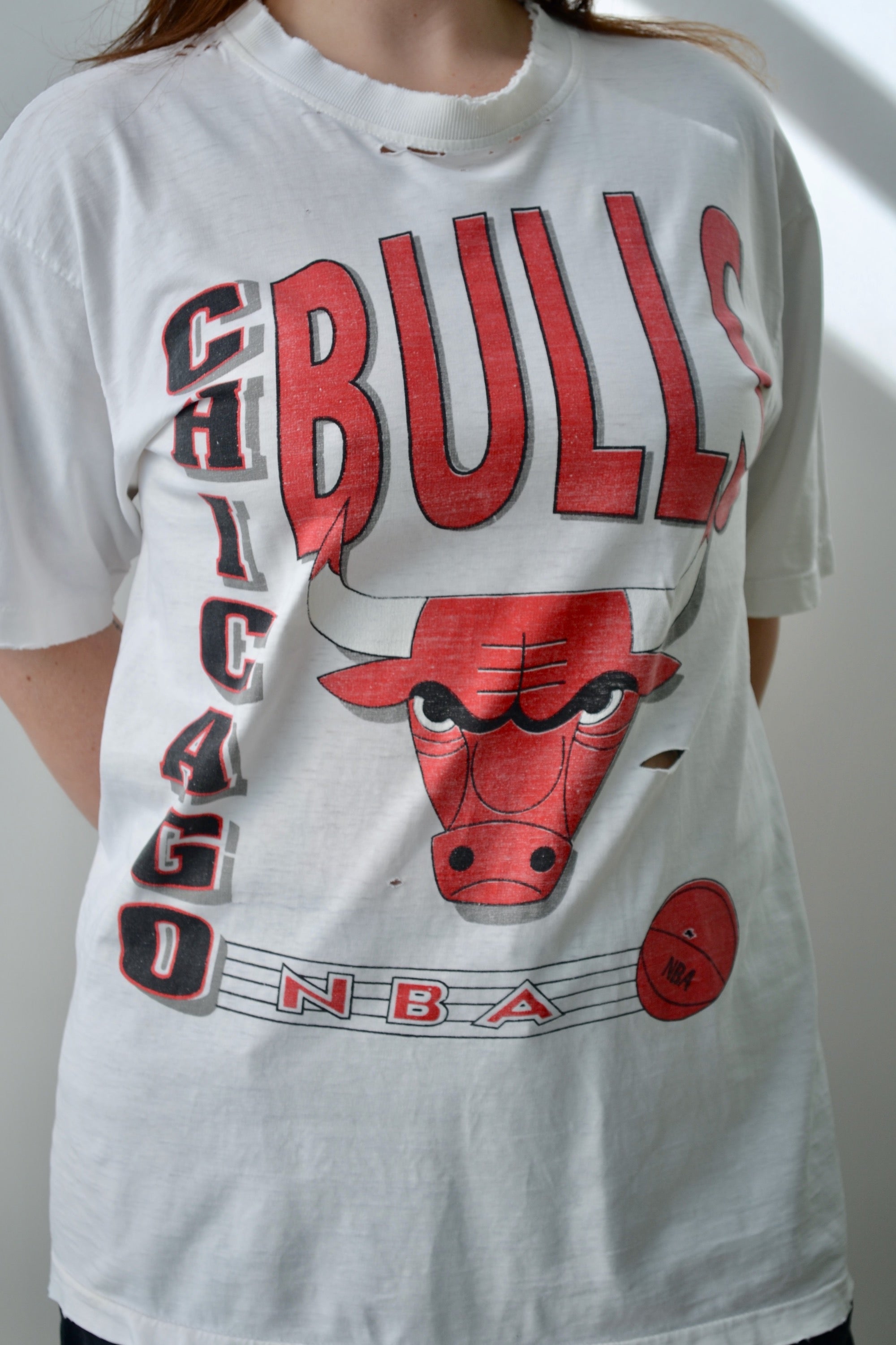 Thrashed 90s Chicago Bulls Tee