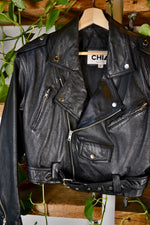 The Perfect Cropped Leather Jacket
