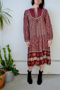 Her Excellency Indian Cotton Dress