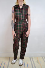 Vintage Plaid Jumper