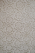 Sixties/Seventies Crochet Lace Empire Waist Dress