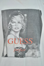 90s Claudia Schiffer Guess Parfum Tee