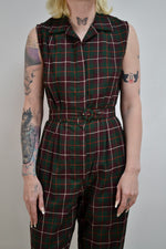 Vintage Plaid Jumper