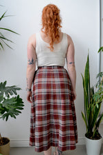 Rosehip Plaid Skirt