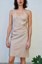 Dusty Rose Taffeta Slip