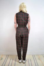 Vintage Plaid Jumper