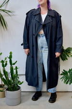 Nineties Black Trench