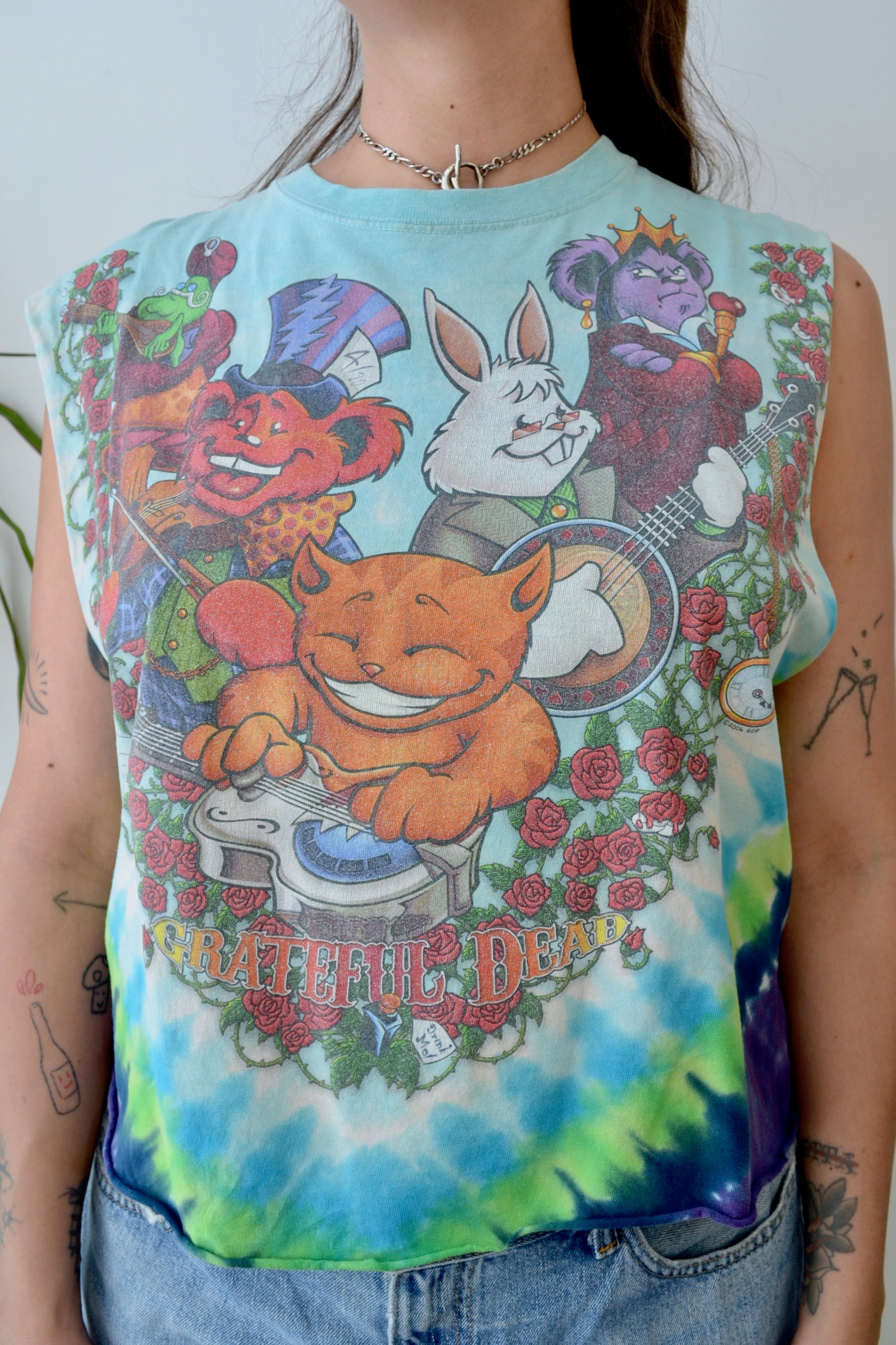 Cut Off Grateful Dead Tee