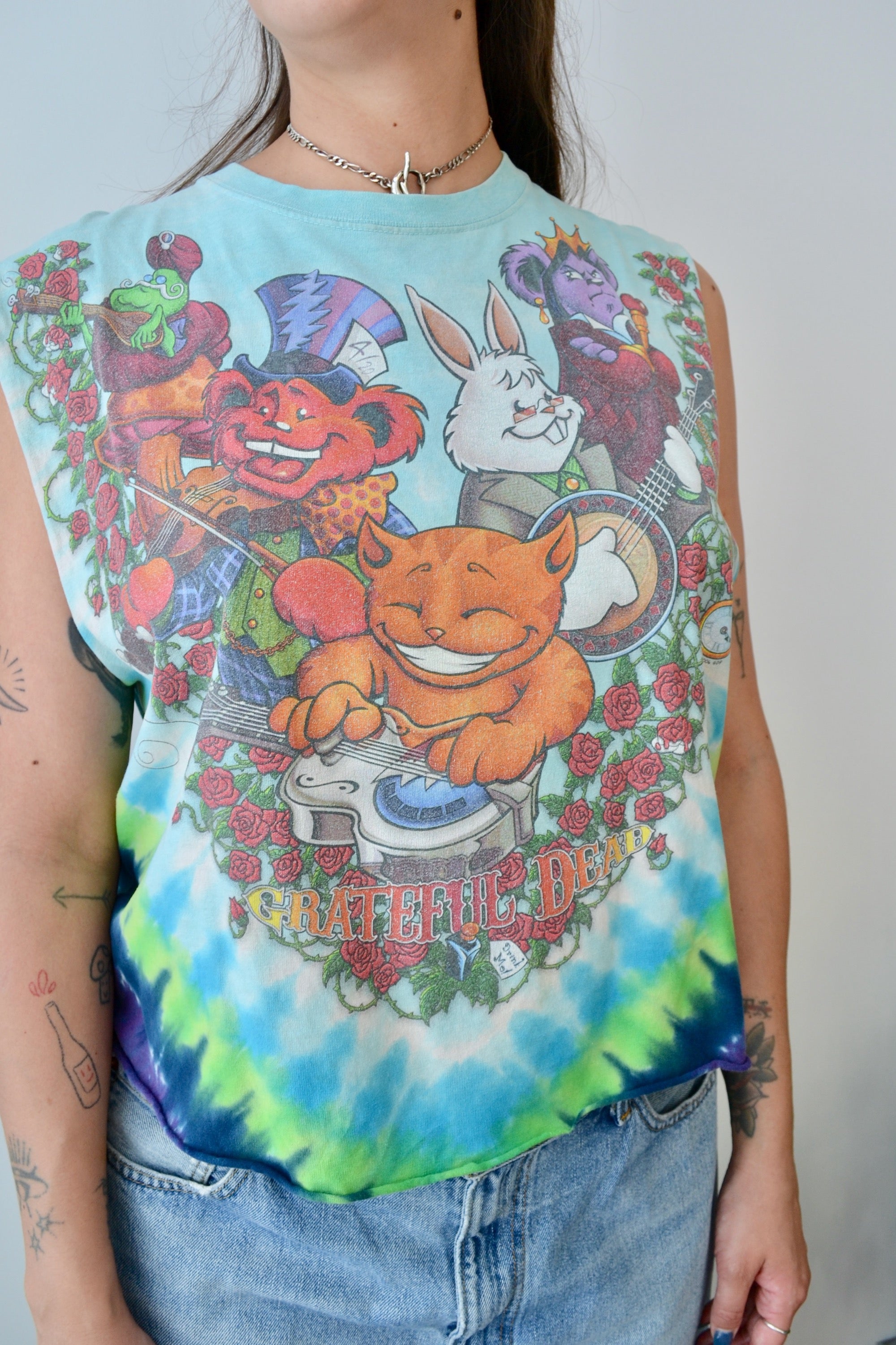 Cut Off Grateful Dead Tee