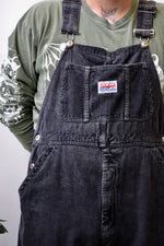 90s Faded Cord Ikeda Overalls