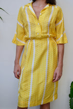 Circle Silk Casual Dress