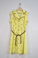 Yellow Tulip Shift Dress