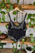 Silk Beaded Party Top