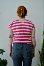 Eighties Striped Summer Tee