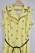 Yellow Tulip Shift Dress