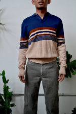 Knit Long Sleeve Polo