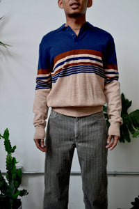 Knit Long Sleeve Polo