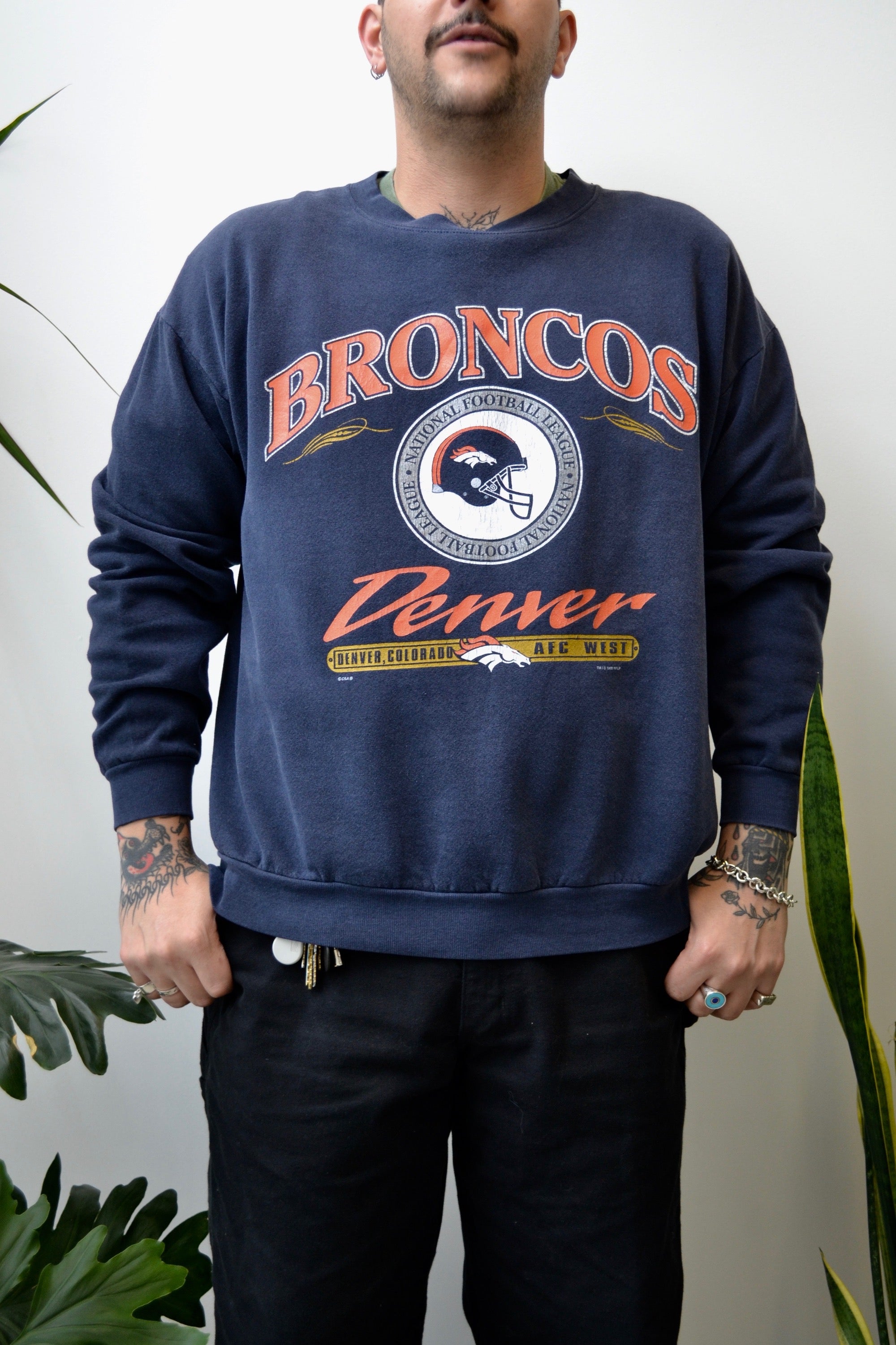 1998 Denver Broncos Crewneck