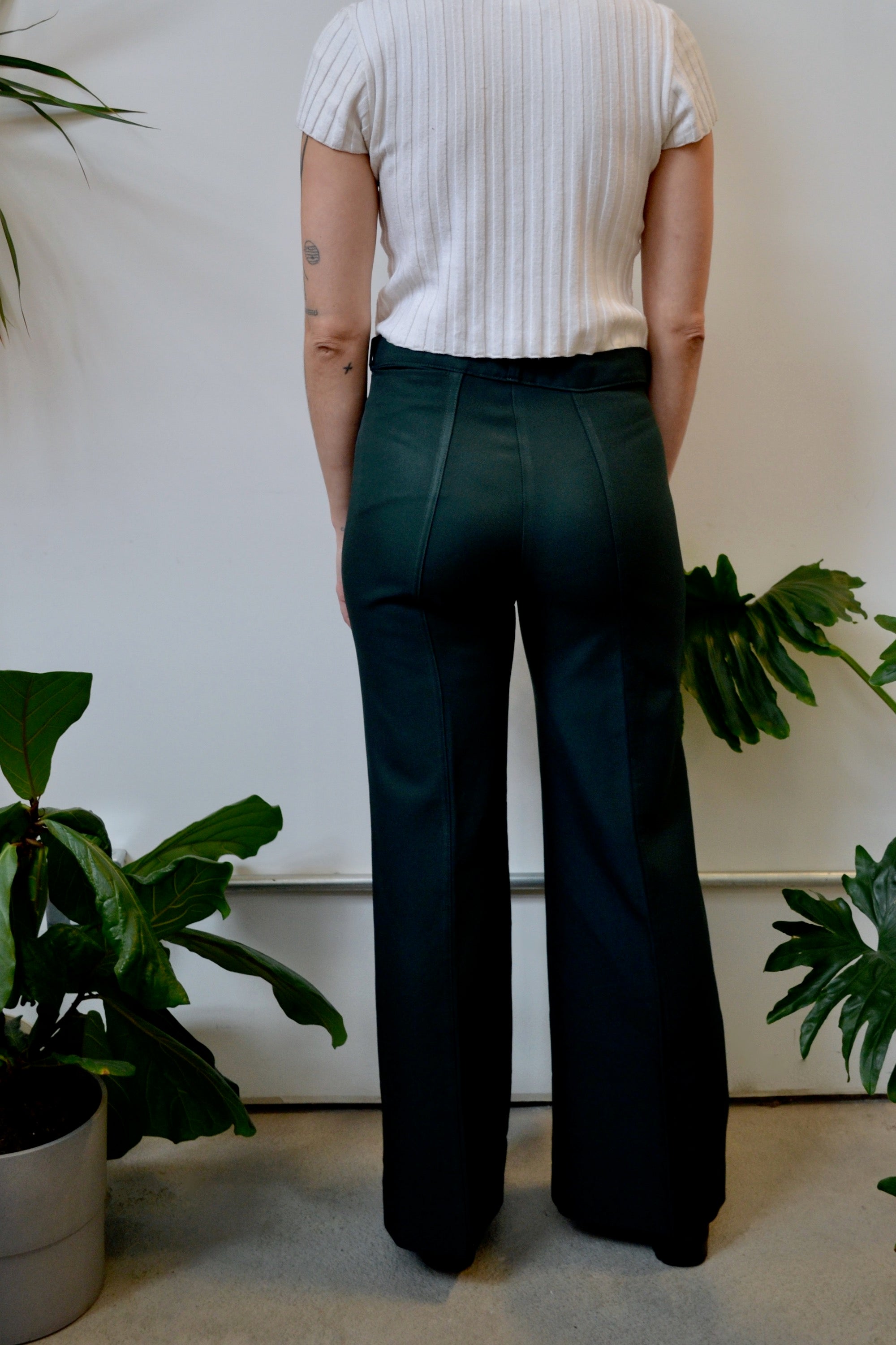 Angels Flight Forest Green Trousers