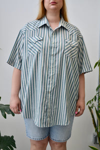 Ranchy Striped Button Up