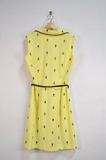 Yellow Tulip Shift Dress