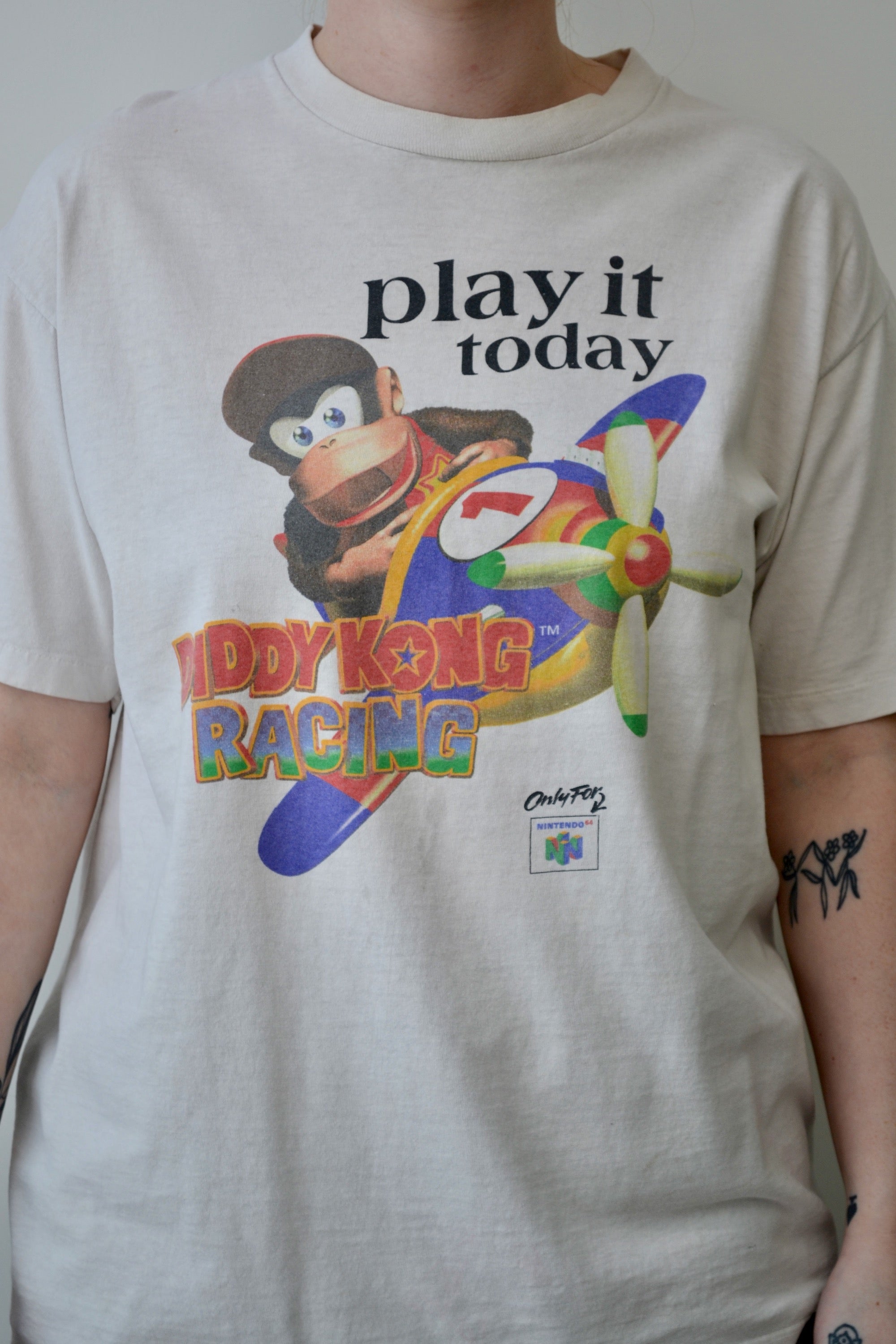 90s N64 Diddy Kong Promo Tee