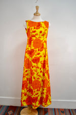 Vibrant Sunset Vacation Maxi