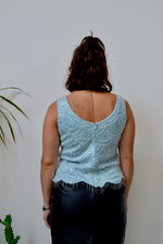 60s Beaded Mermaid Top