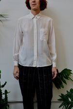 Silk Pocket Blouse