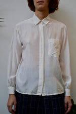 Silk Pocket Blouse